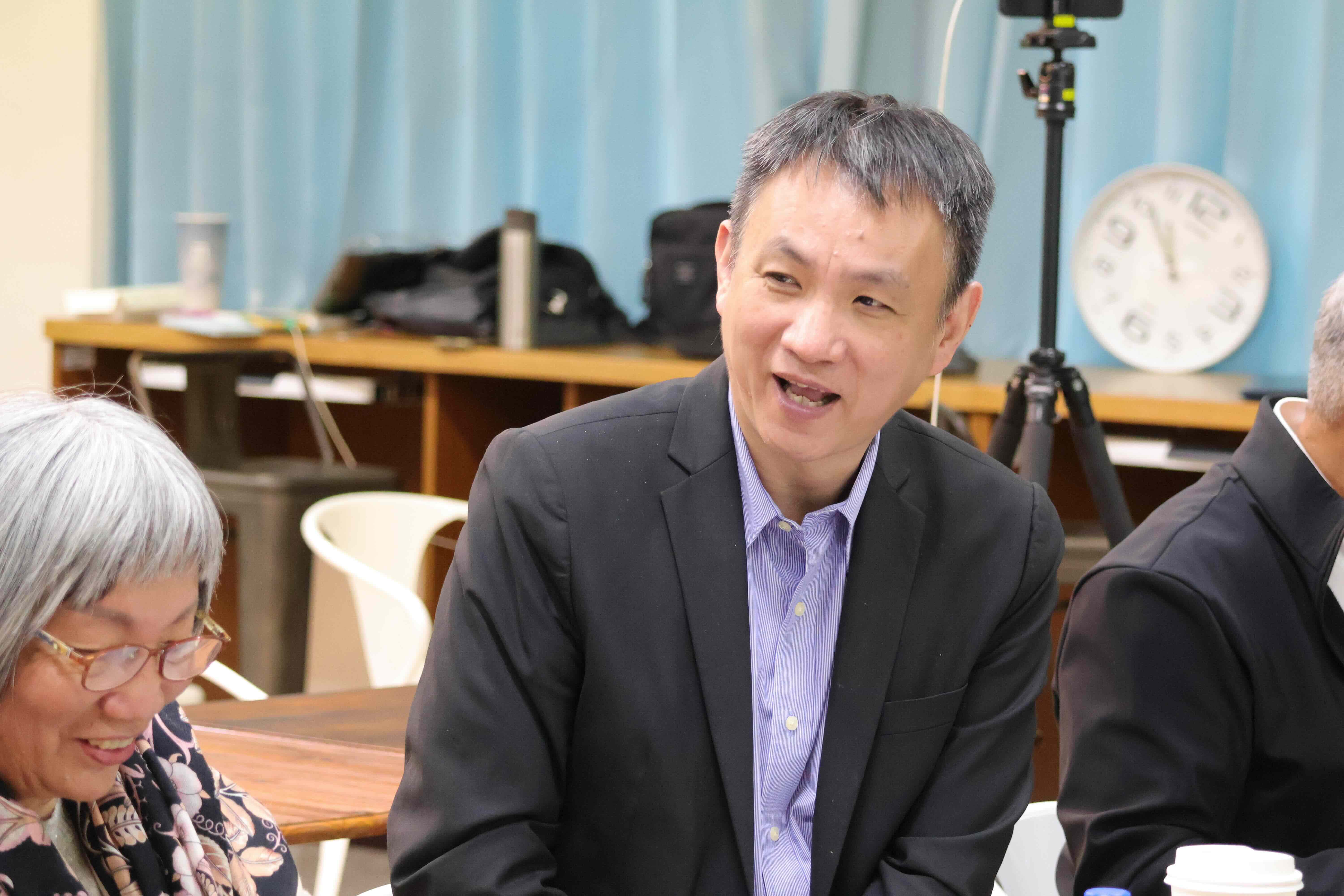 蔡群立院長擔任評審"